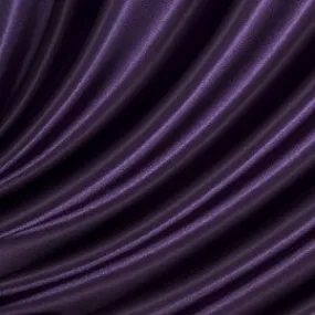 100% SILK DUTCHESS SATIN FABRIC EGGPLANT COLOR 43 MOMME 54" WIDE[8009]