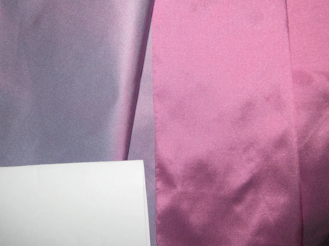 100%  SILK DUTCHESS SATIN  PINK LAVENDER 54" wide [12590]