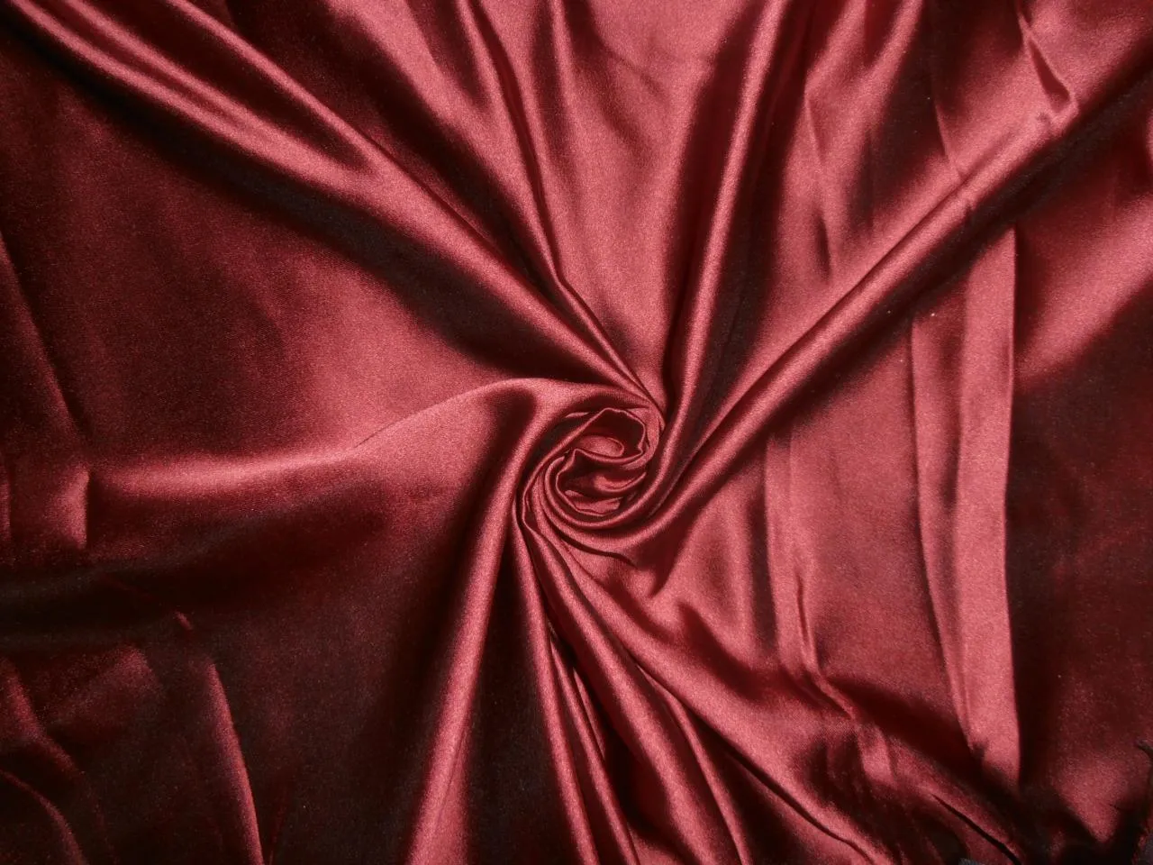 53 momme polyester dutchess satin 54&quot; wide- maroon x black