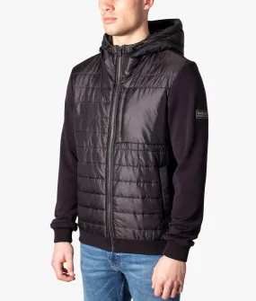 Baffle Zip Through Hybrid Jacket