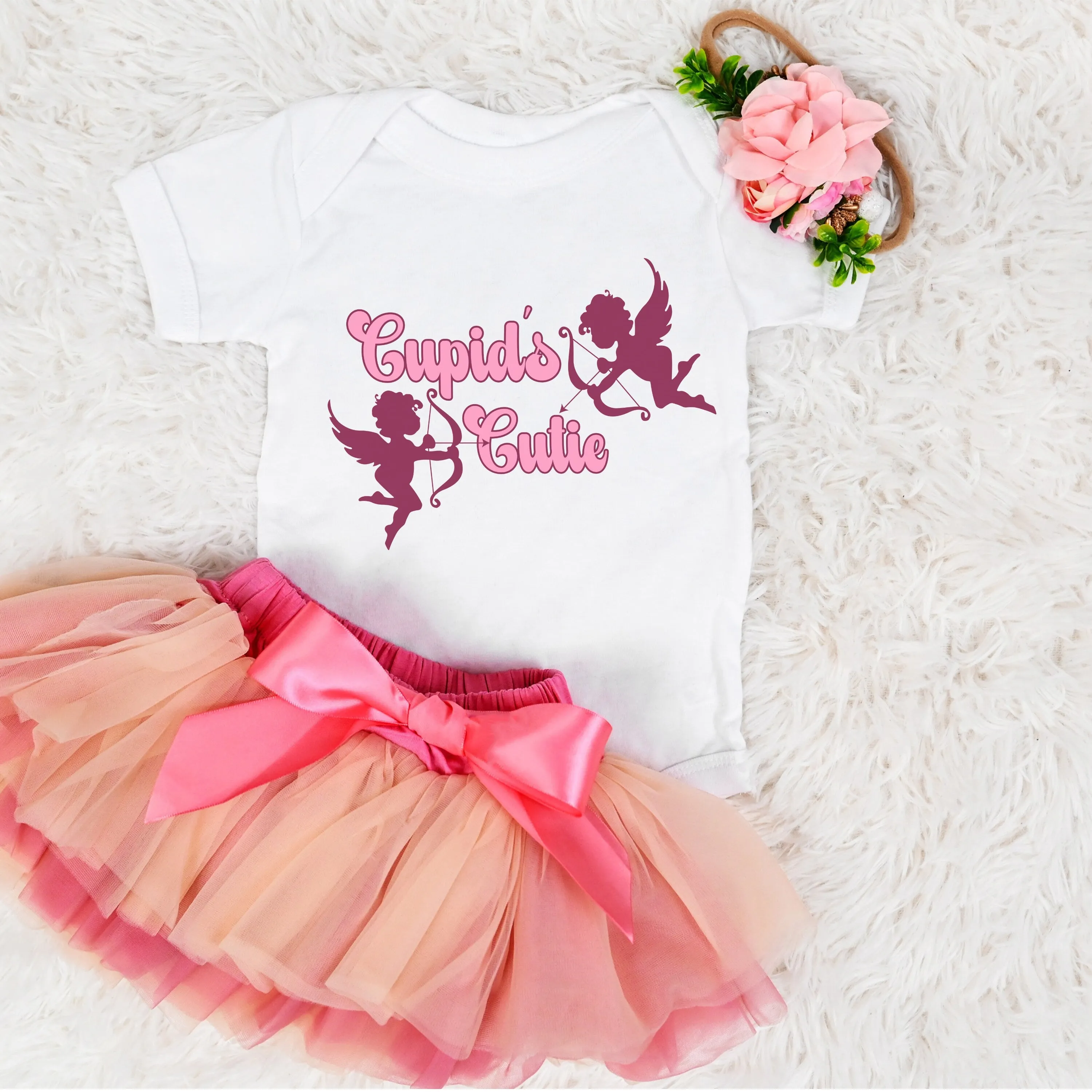 Cupid's Cutie Valentine, Granddaughter Valentine's Shirt, Cupid Shirt, Valentine's Day gift for her