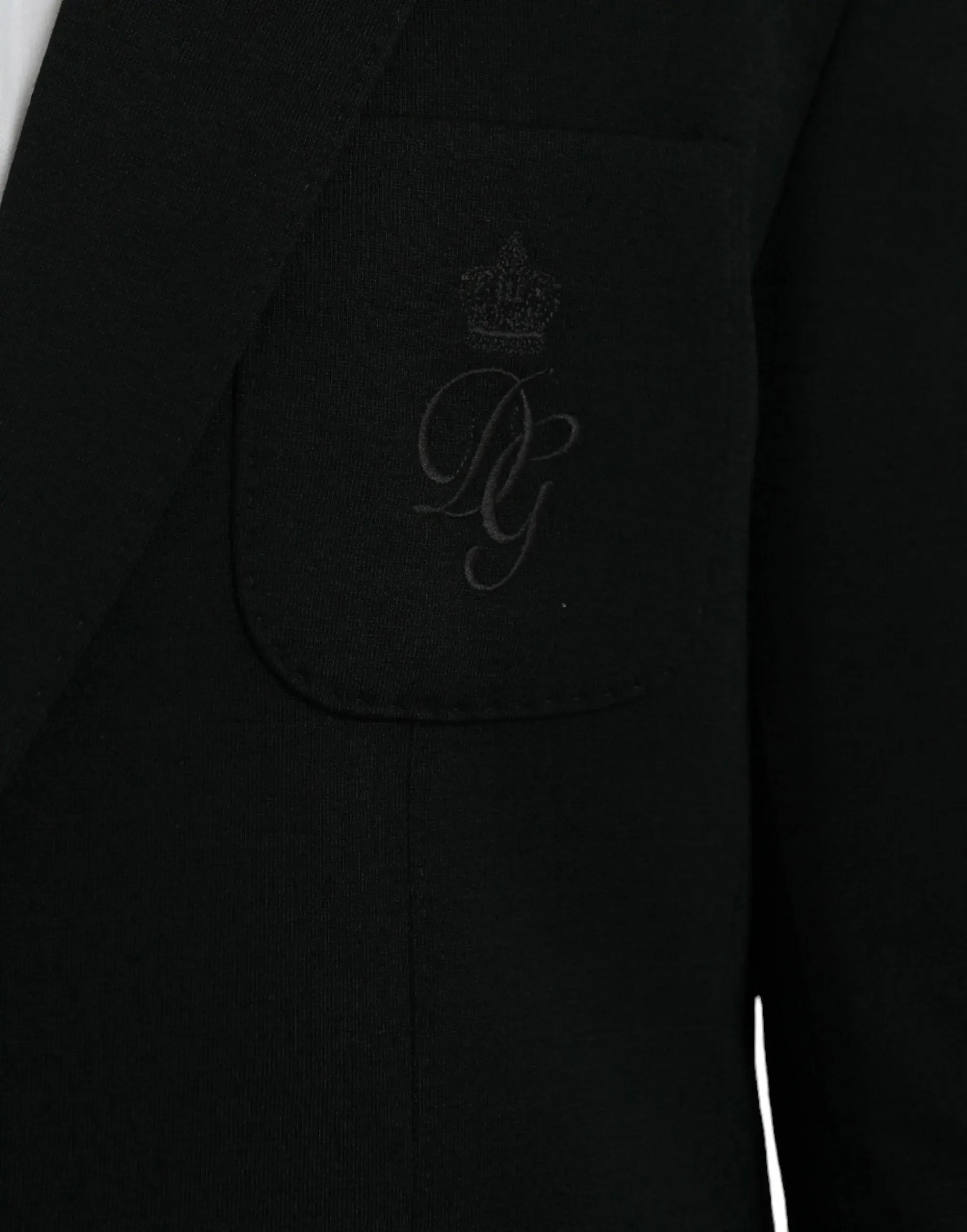 Dolce & Gabbana Embroidered Logo Blazer