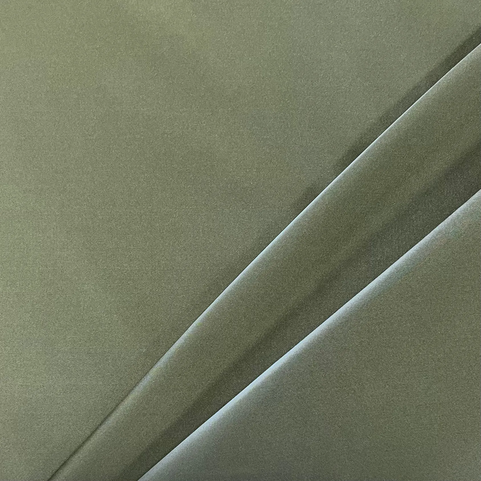 Duchess Satin - Army Green - £9.50 Per Metre - Sold By Half Metre