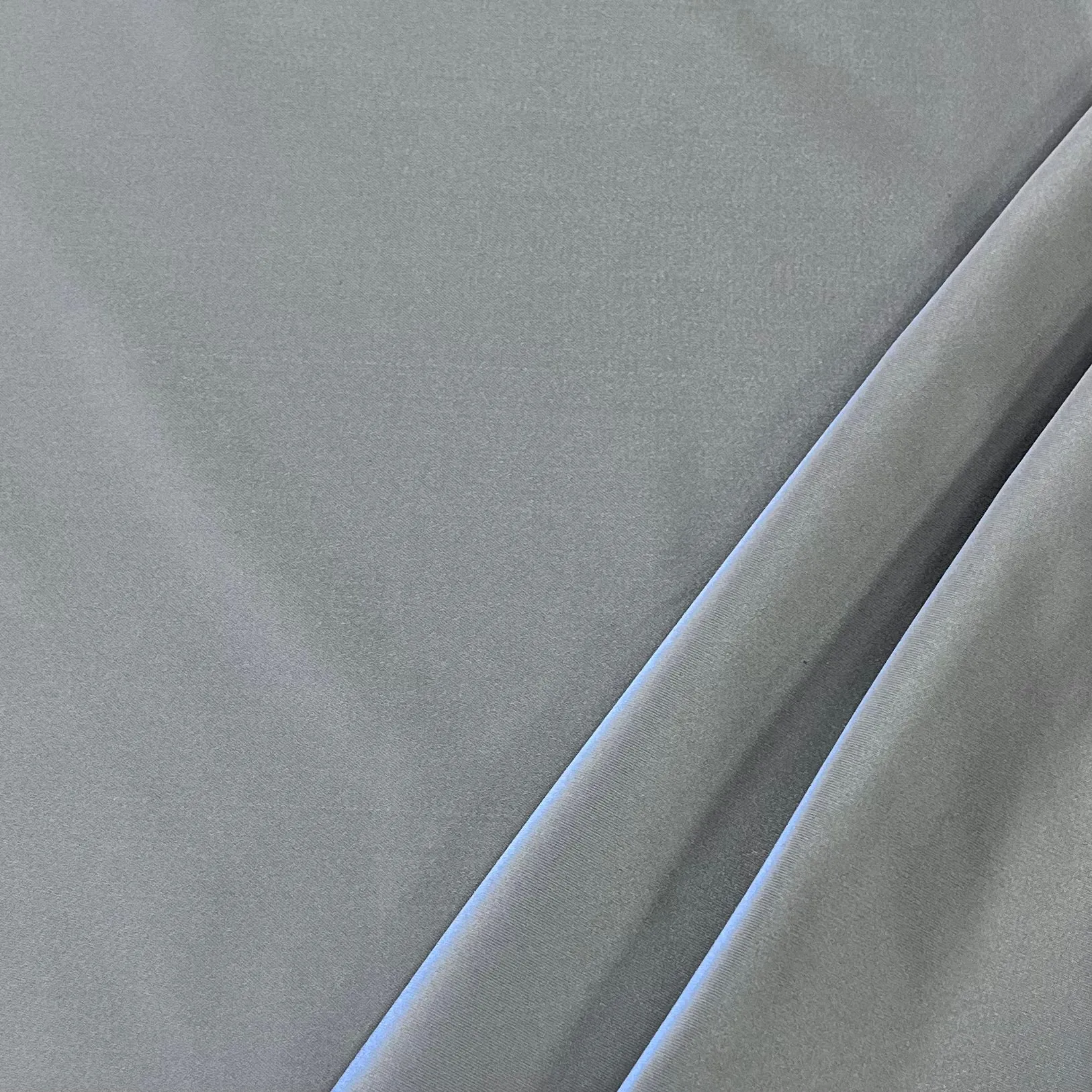 Duchess Satin - Silver Grey - £9.50 Per Metre - Sold By Half Metre