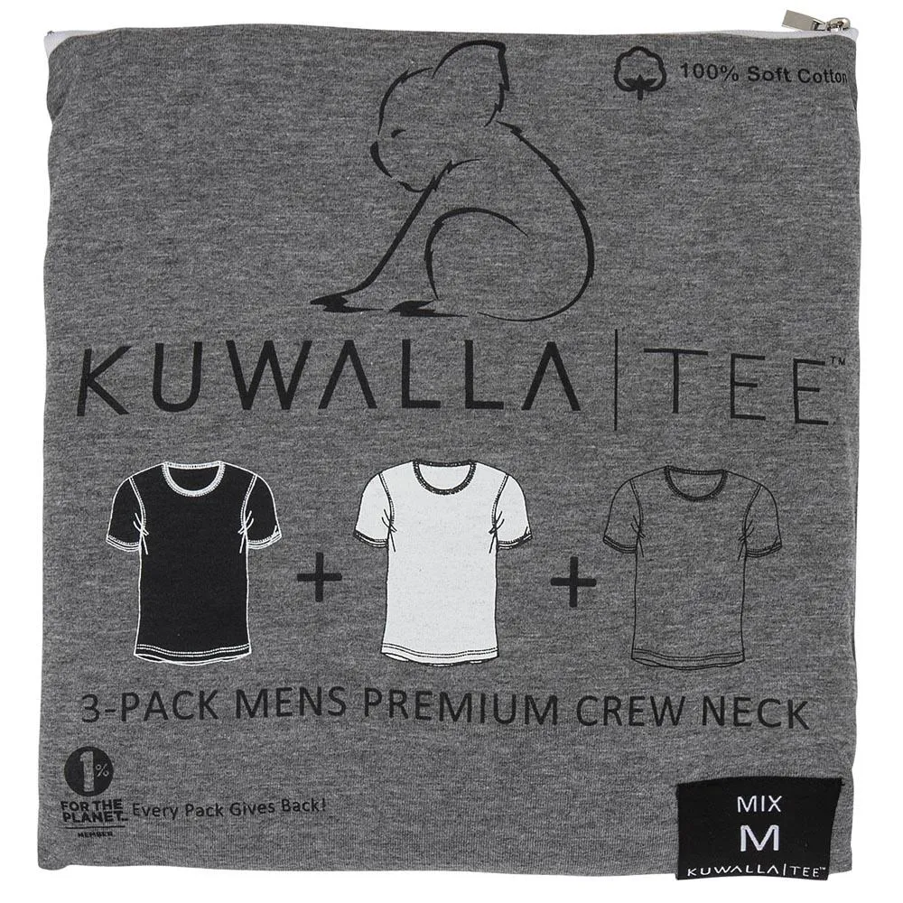 ESSENTIALS CREW NECK TEE 3 PACK