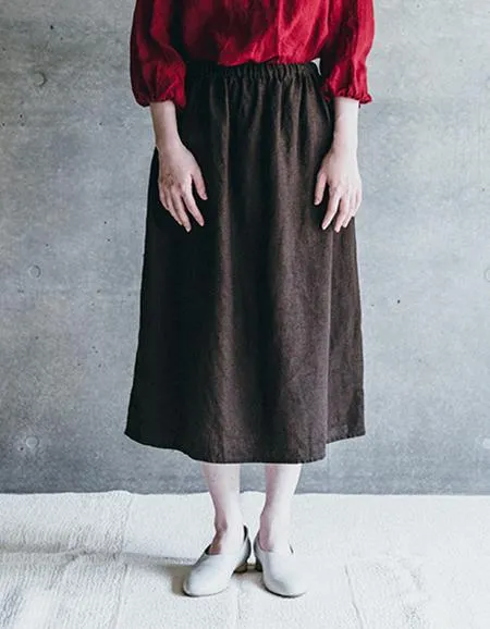 Fog Linen Work Charo Skirt