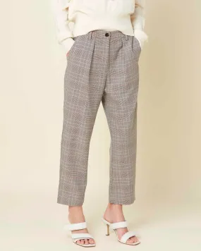 High waisted trousers