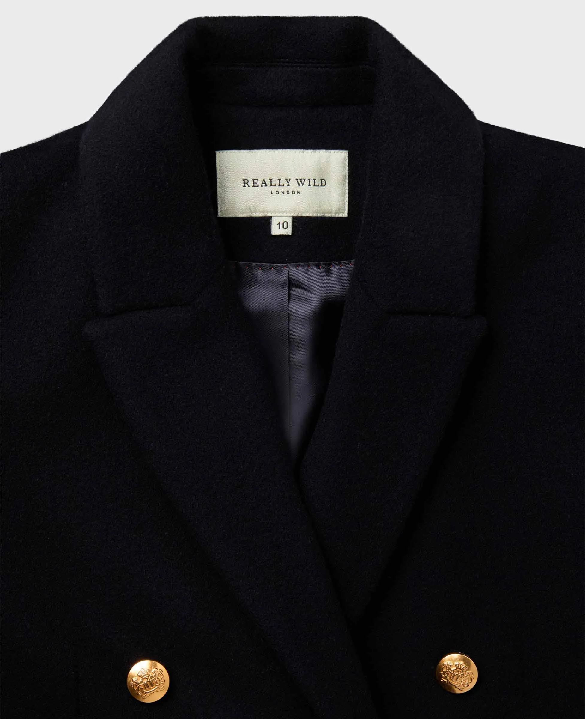 Lennox Double Breasted Wool Blazer