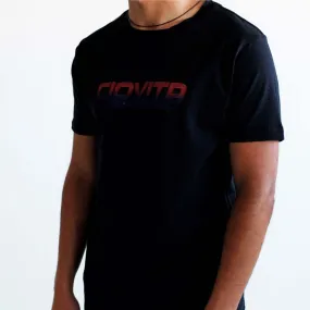 Men's Black Turbo Cotton T Shirt