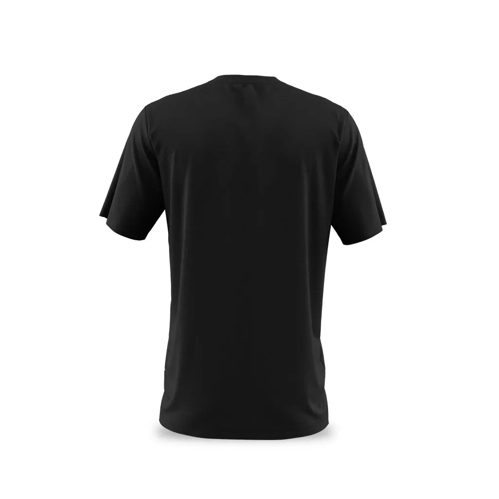 Men's Black Turbo Cotton T Shirt