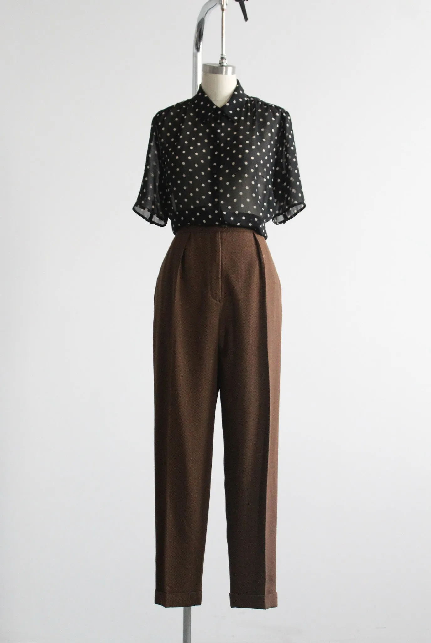 new haven wool trousers