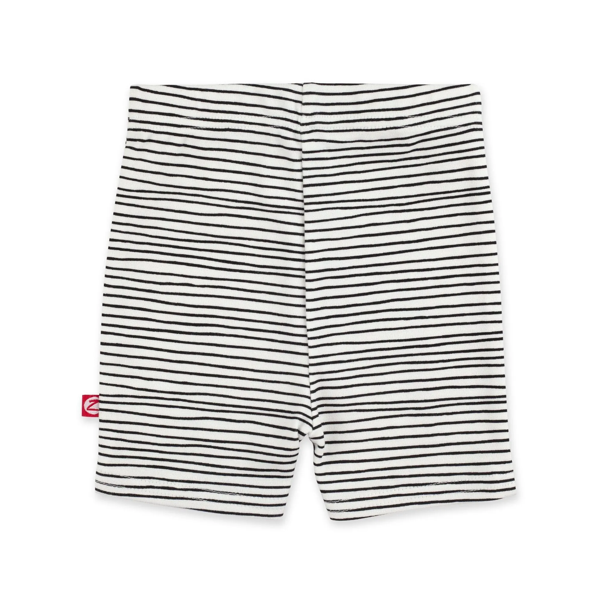 Pencil Stripe Organic Cotton Bike Short