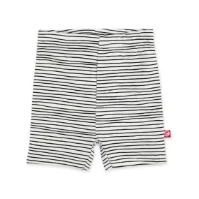 Pencil Stripe Organic Cotton Bike Short