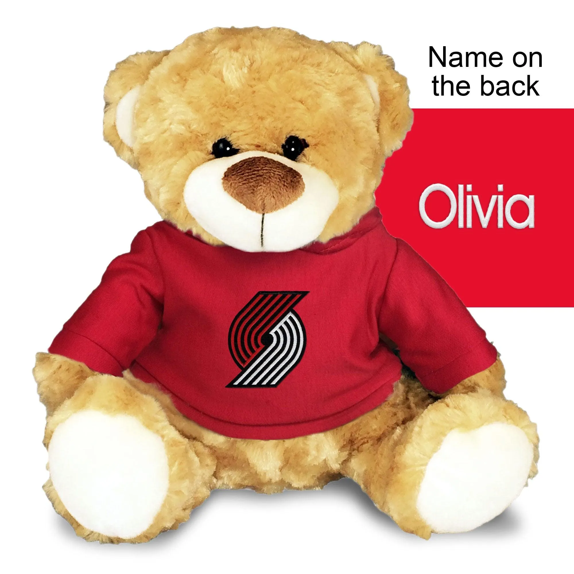 Personalized Portland Trail Blazers 10" Plush Bear