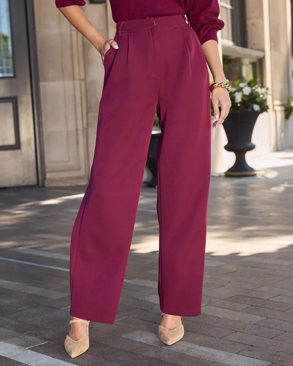 Rudi High Waisted Trouser