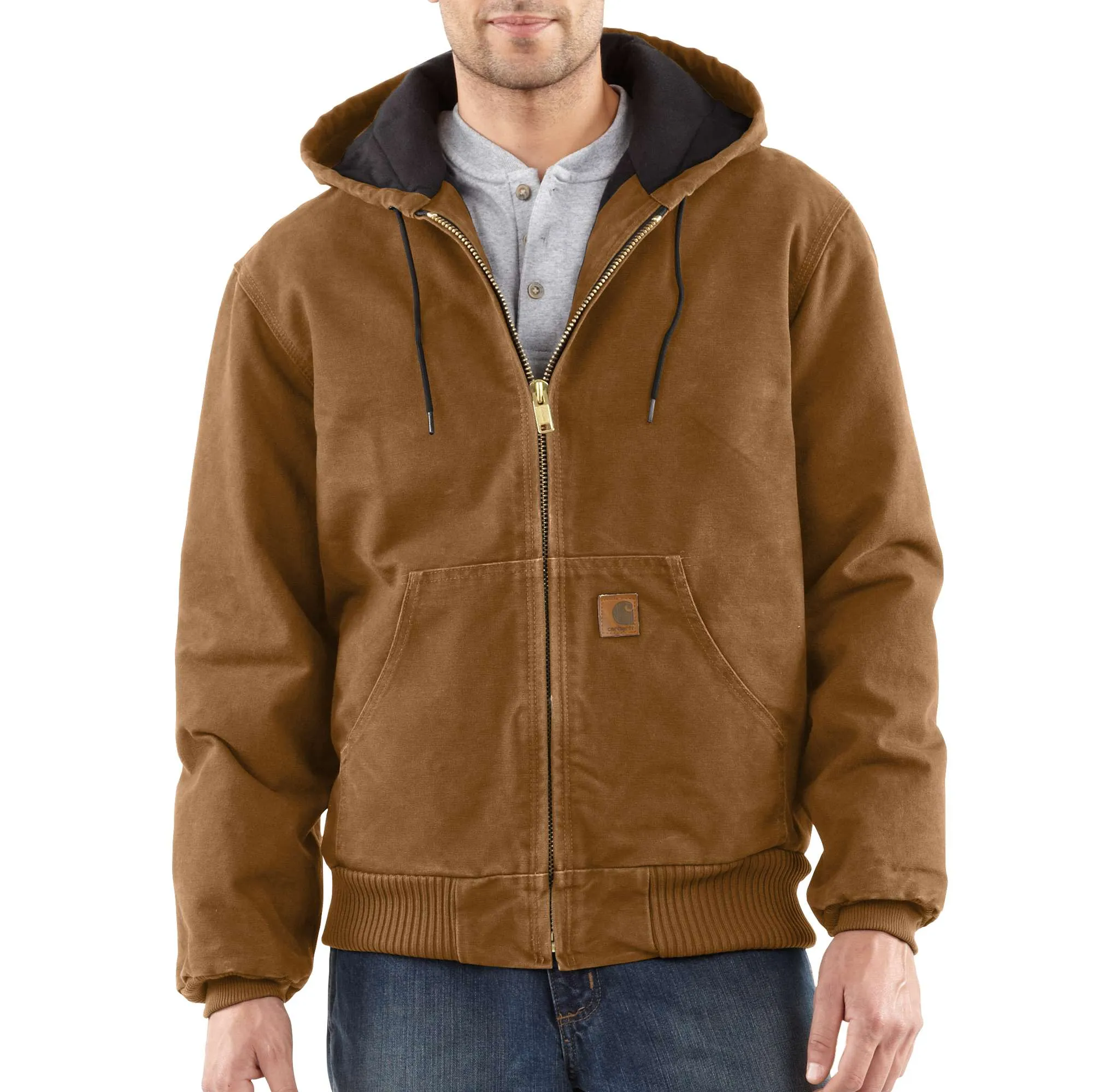 Sandstone Quilted Flannel-Lined Active Jac