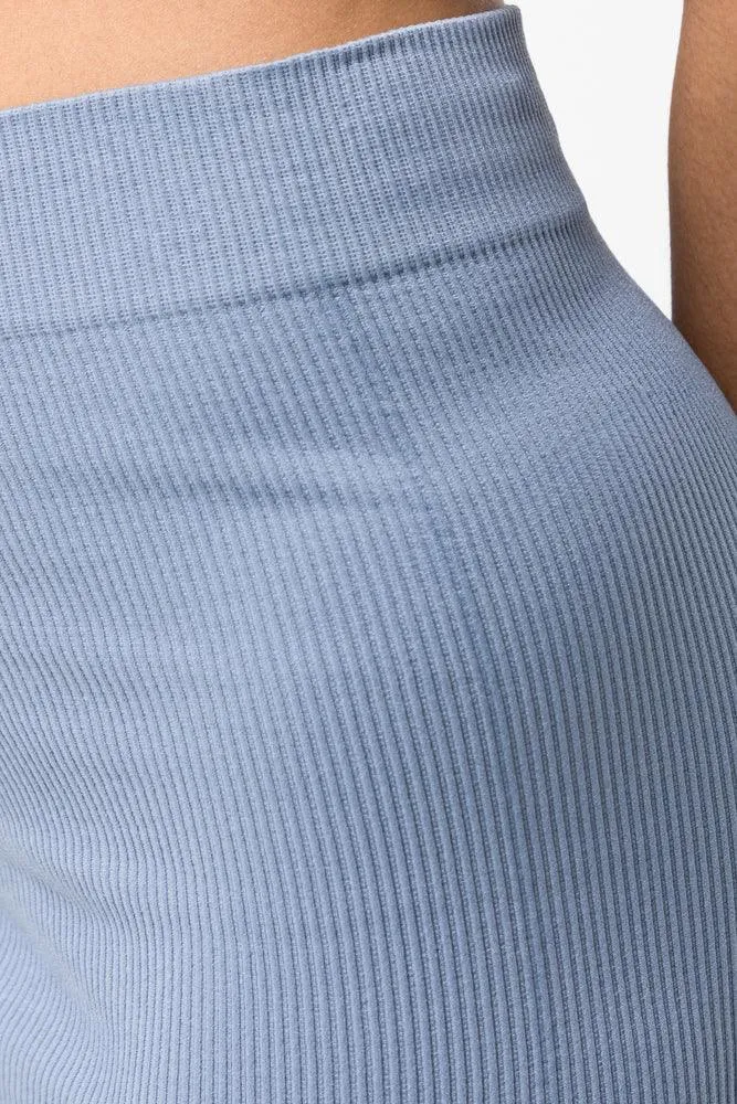 Seamless Skirt Blue