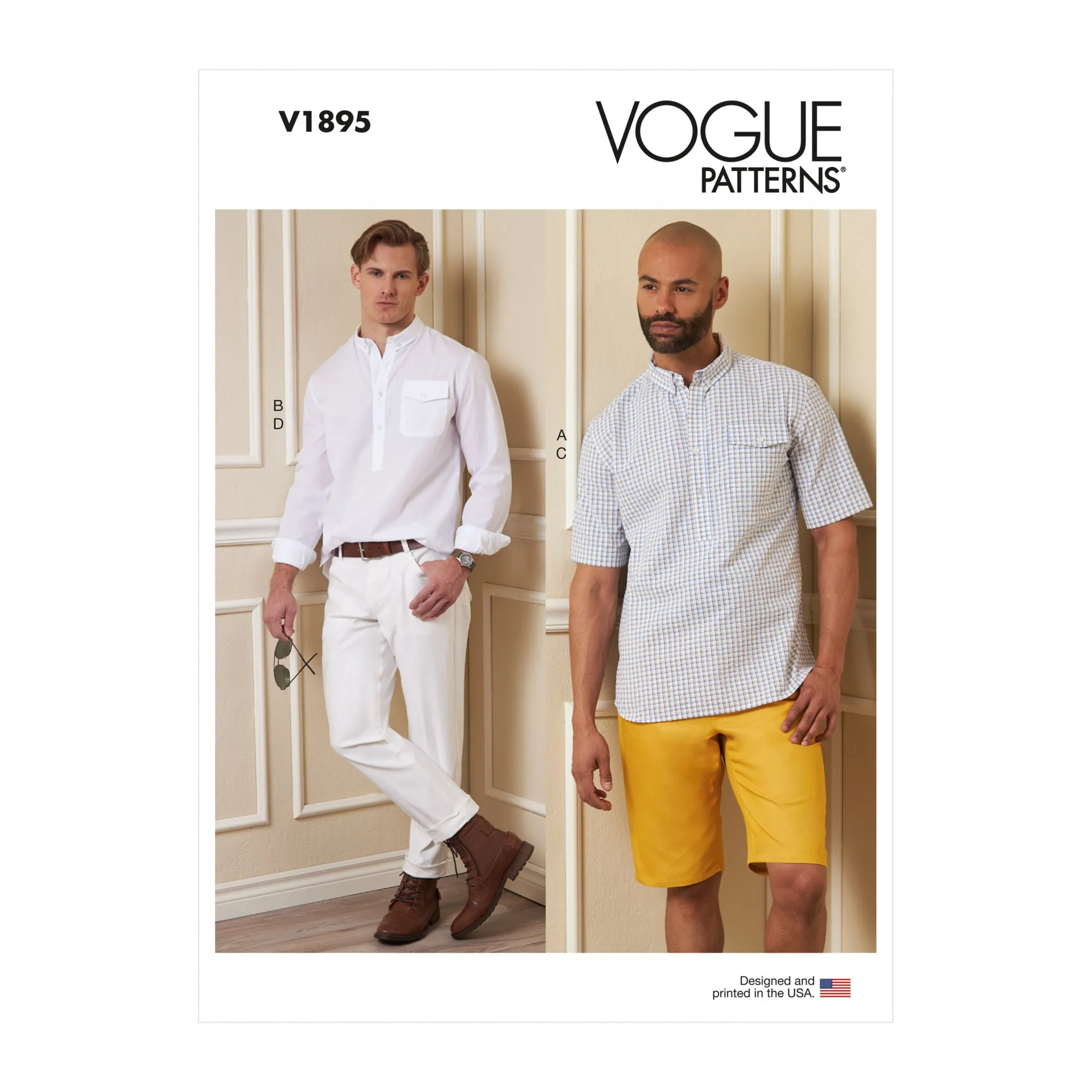 V1895 Men's Shirts, Shorts and Trousers